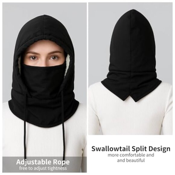 Windproof Thermal Balaclava Ski Mask Fleece Lined Versatile Winter Essential main image 6